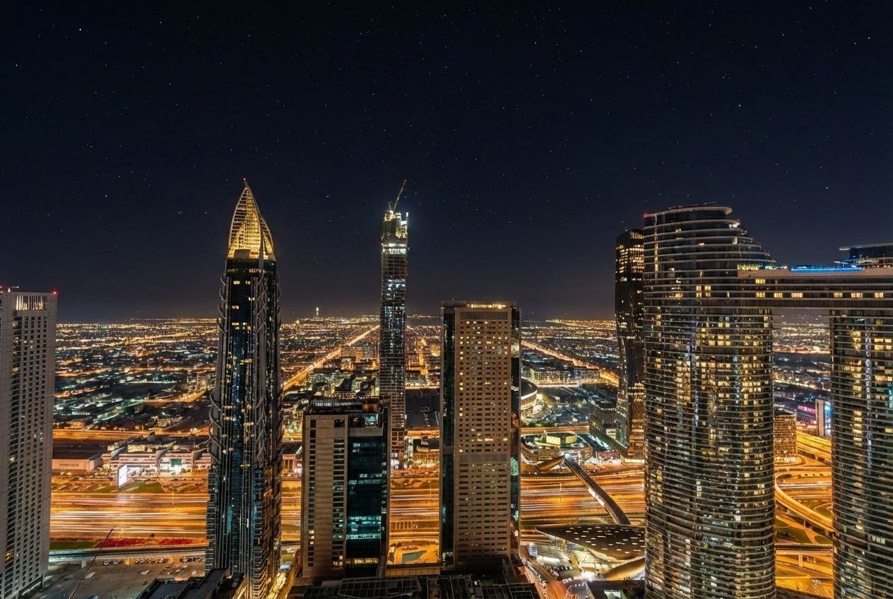 City skyline view: after Elevance AI